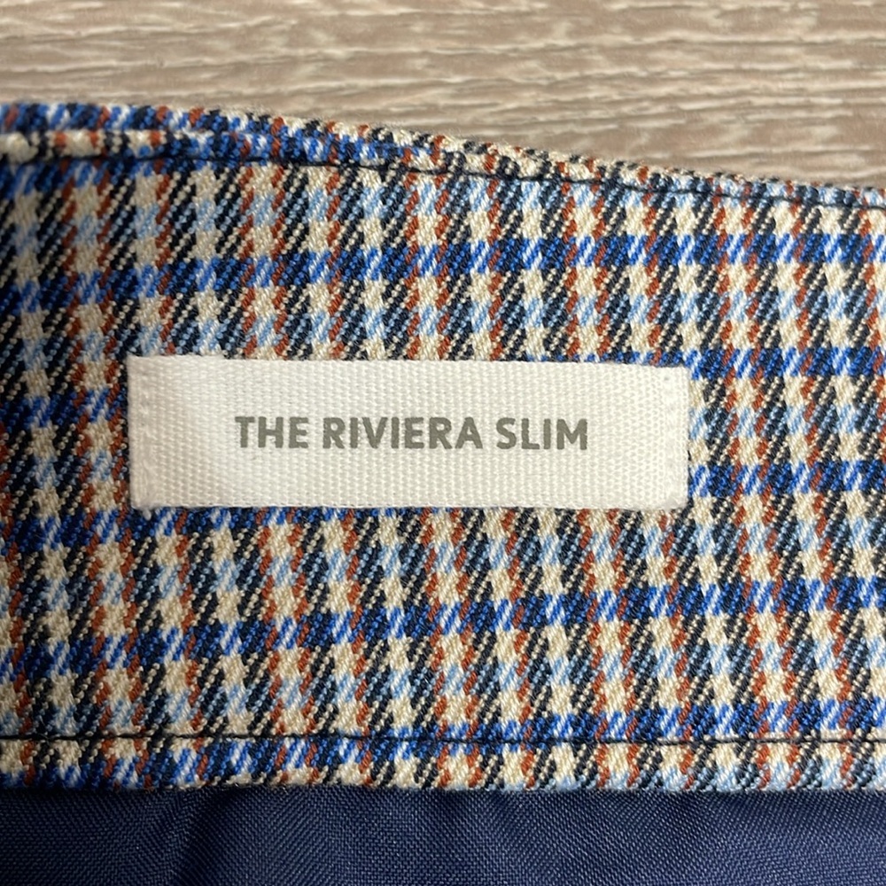 NWOT Loft The Riviera Slim Pants Plaid 18 - Picture 13 of 16